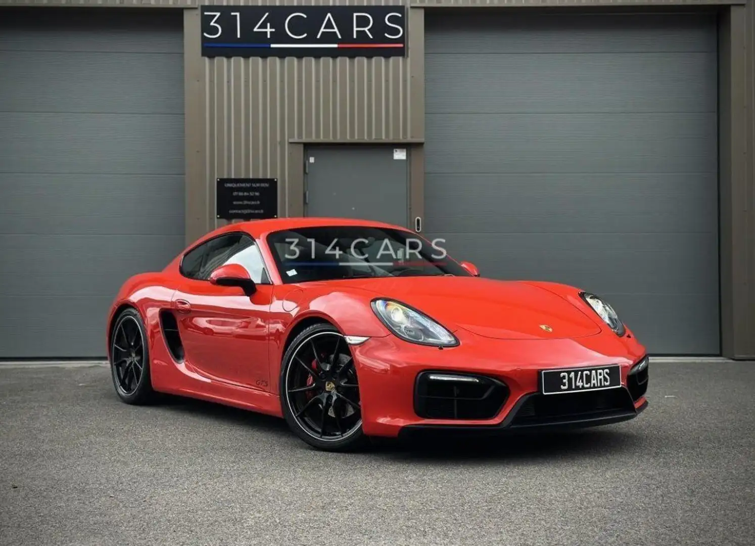 Porsche Cayman 981 GTS 3.4i 350 Rouge - 1