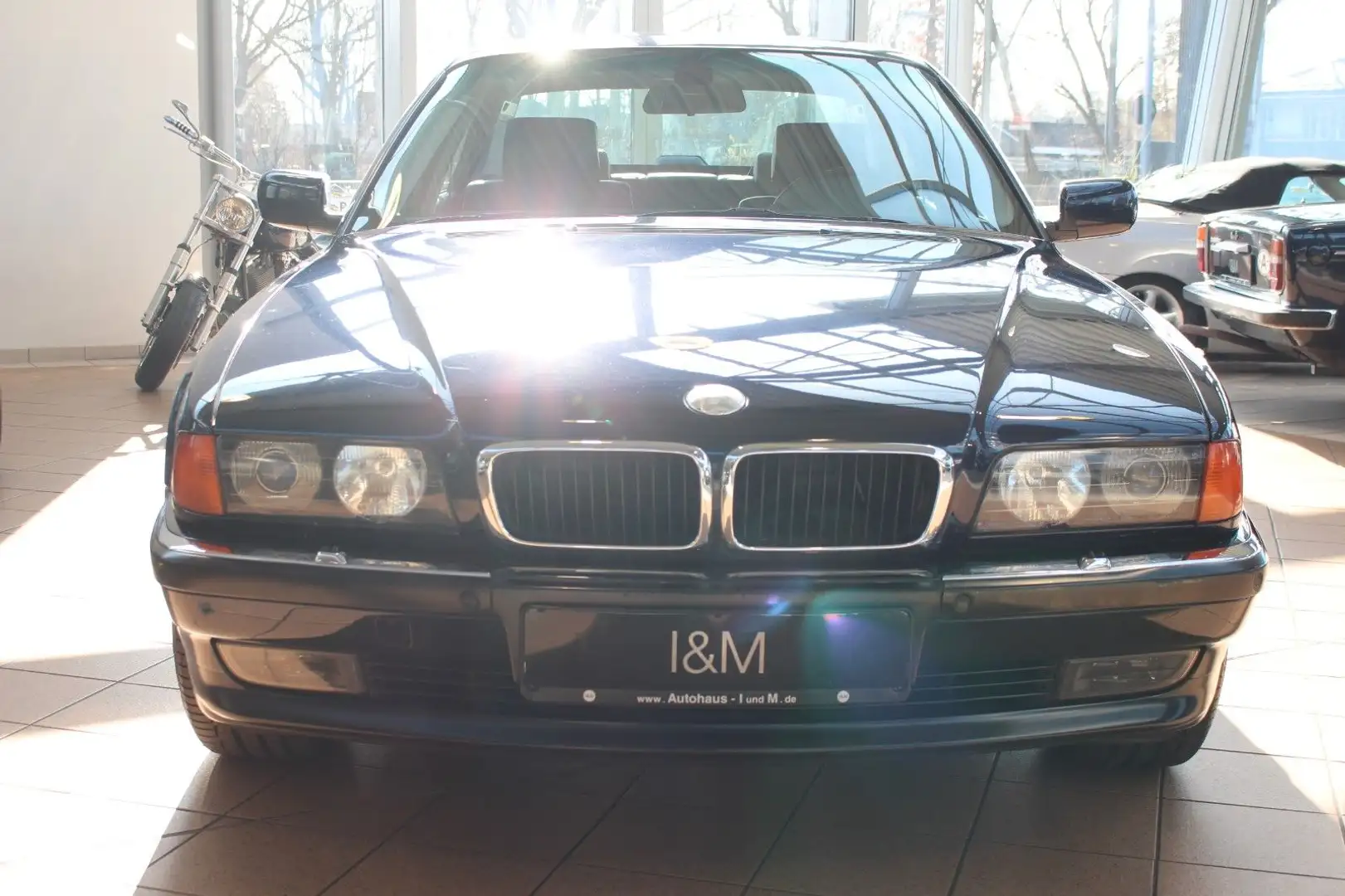 BMW 735 i Autom+EFH+SHZ+Vollleder+ Blau - 1