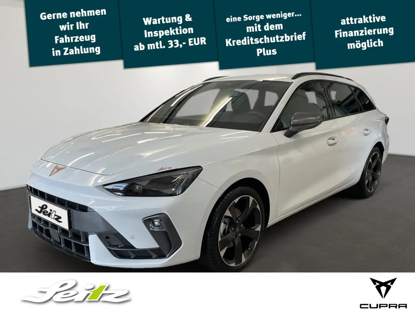 CUPRA Leon Sportstourer 1.5 eTSI *AHK*KAMERA*LED*SITZH* Weiß - 1