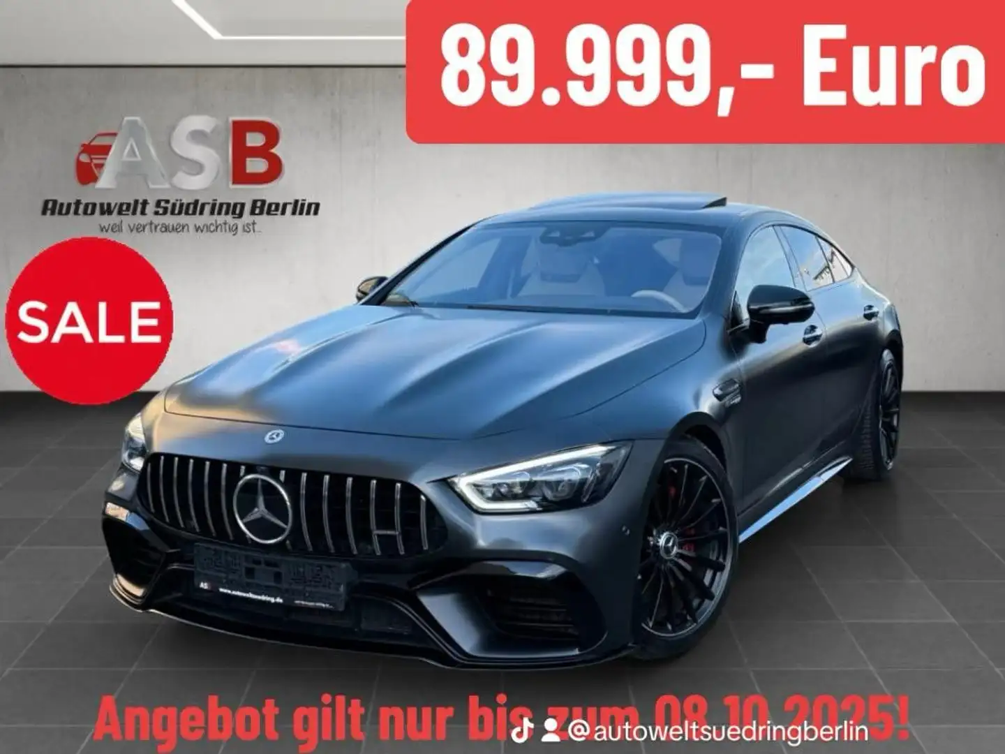 Mercedes-Benz AMG GT 63 4Matic+ Aerodynamik-Kit Racing*HUD*1.Ha Gris - 1