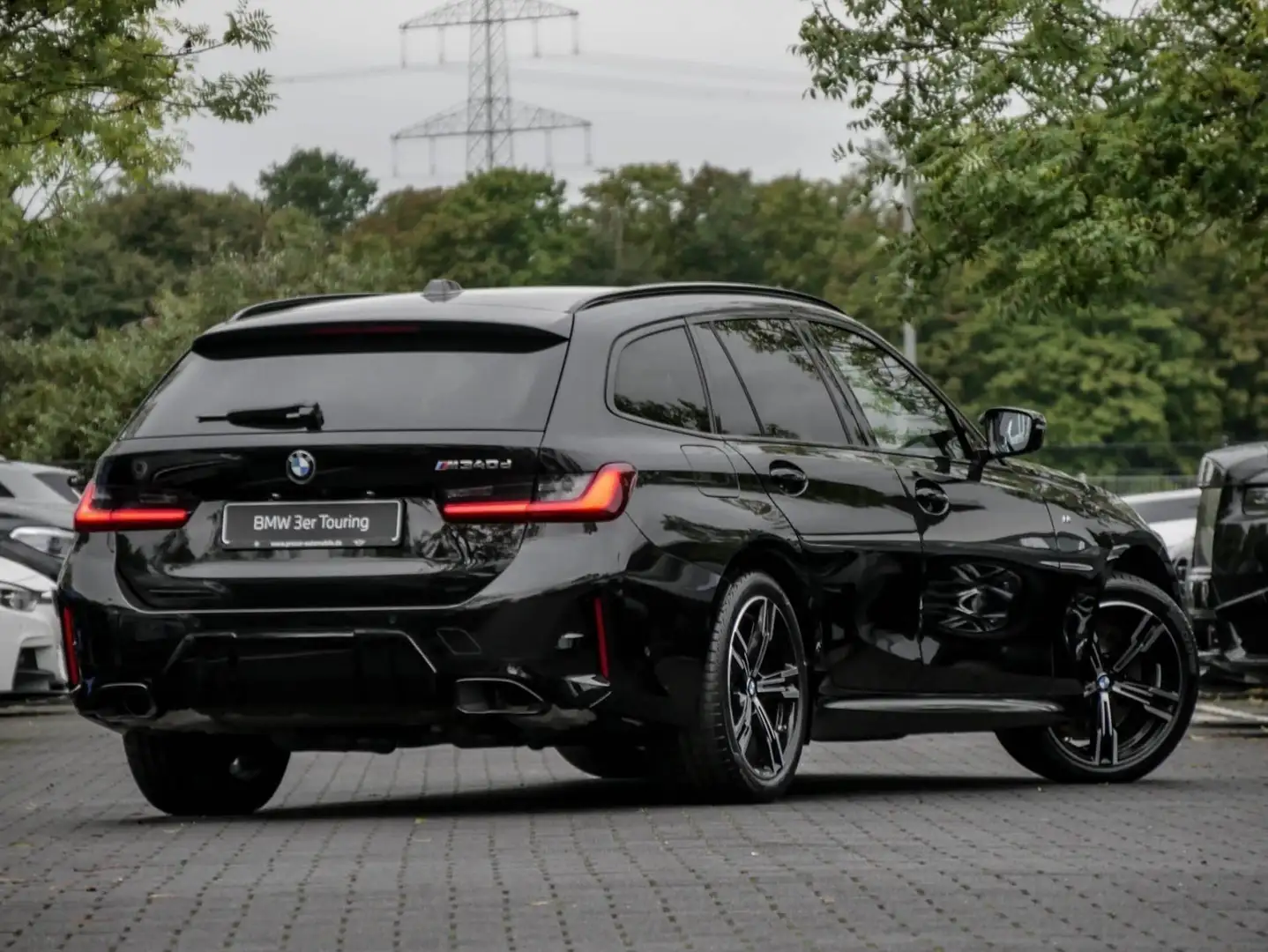 BMW 340 M340d xDrive MSport + DAprof. + PApl. + Standhzg. Чёрный - 2
