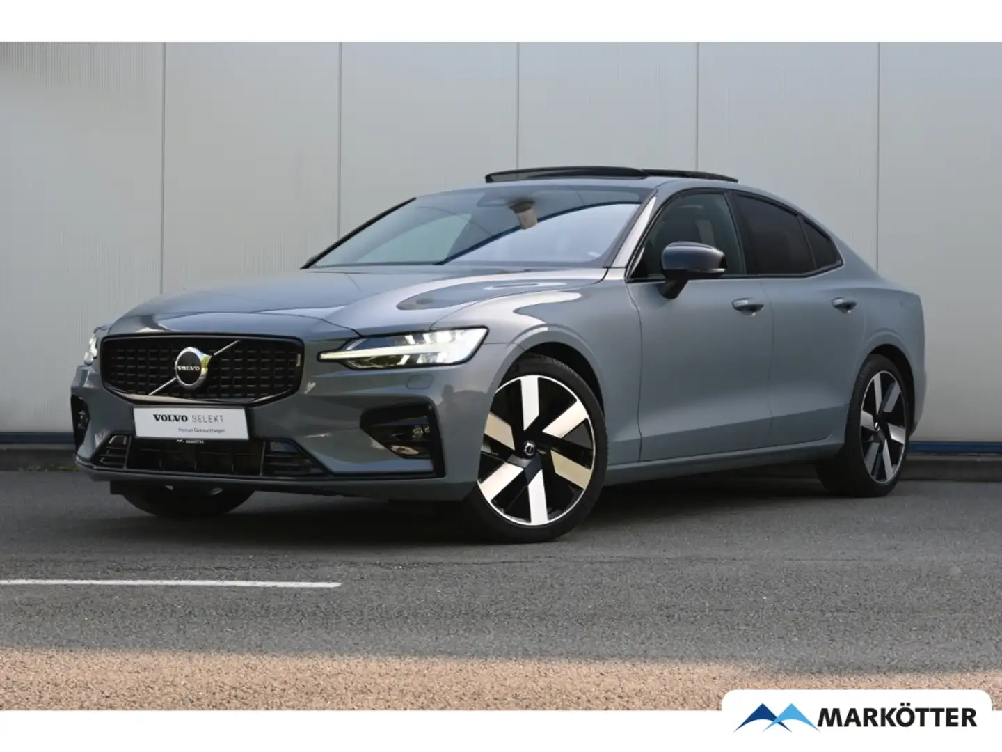 Volvo S60 B5 AWD Ultimate Dark ACC/S-Dach/StandH Grau - 1