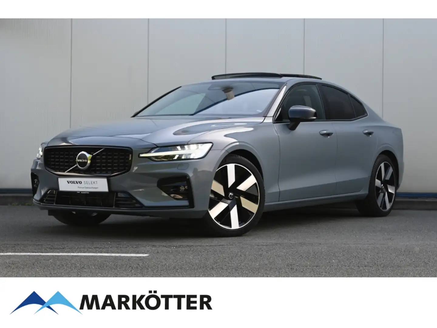 Volvo S60 B5 AWD Ultimate Dark ACC/S-Dach/StandH Grau - 1
