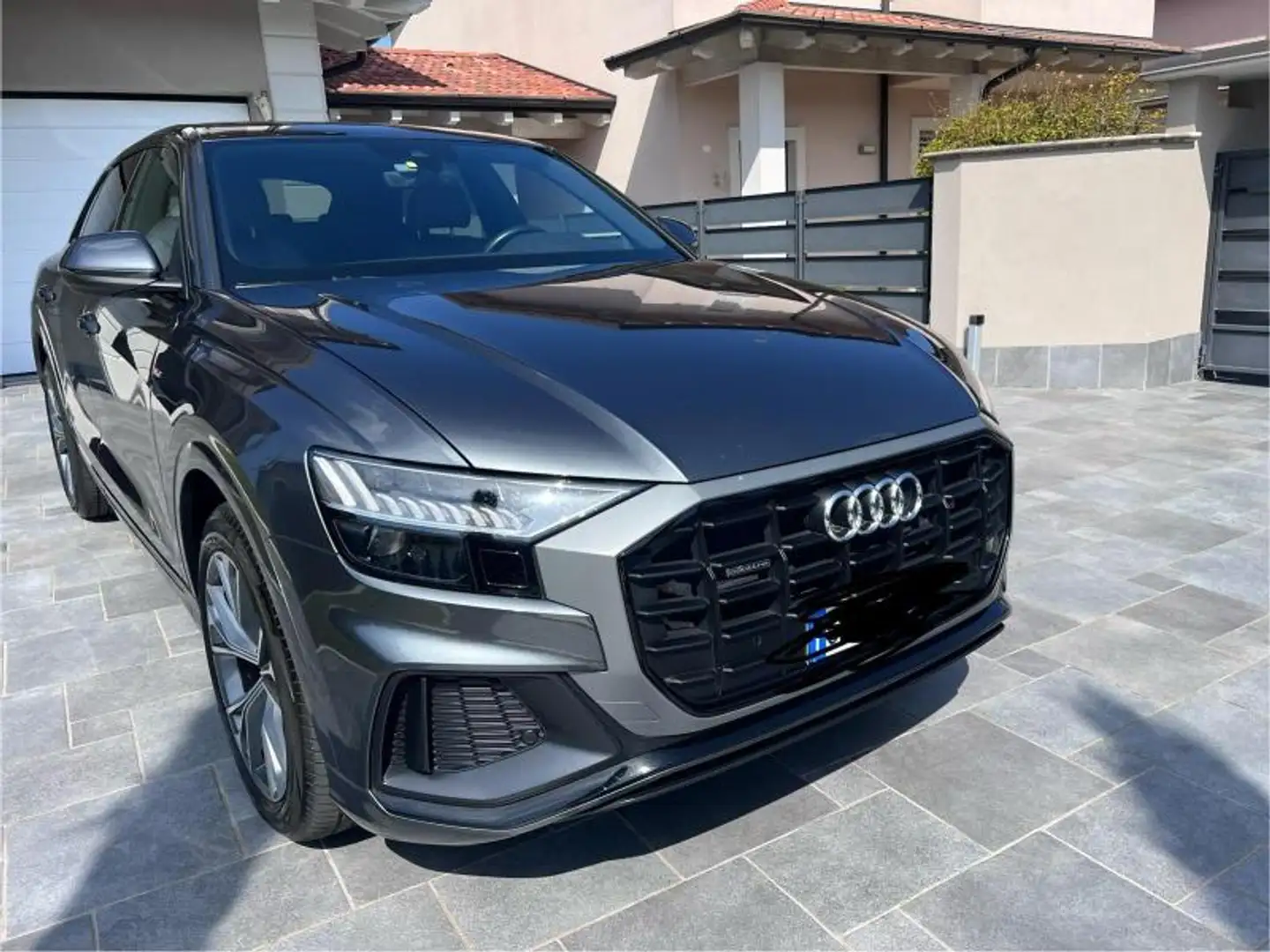 Audi Q8 45 3.0 tdi mhev Sport quattro tiptronic Gris - 1
