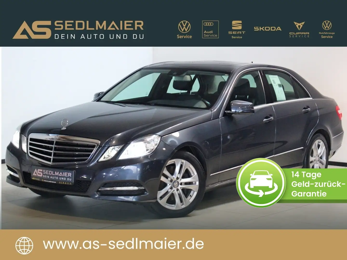Mercedes-Benz E 350 CDI 4Matic Avantgarde SCHECKHEFT|SCHIEBDACH Gri - 1