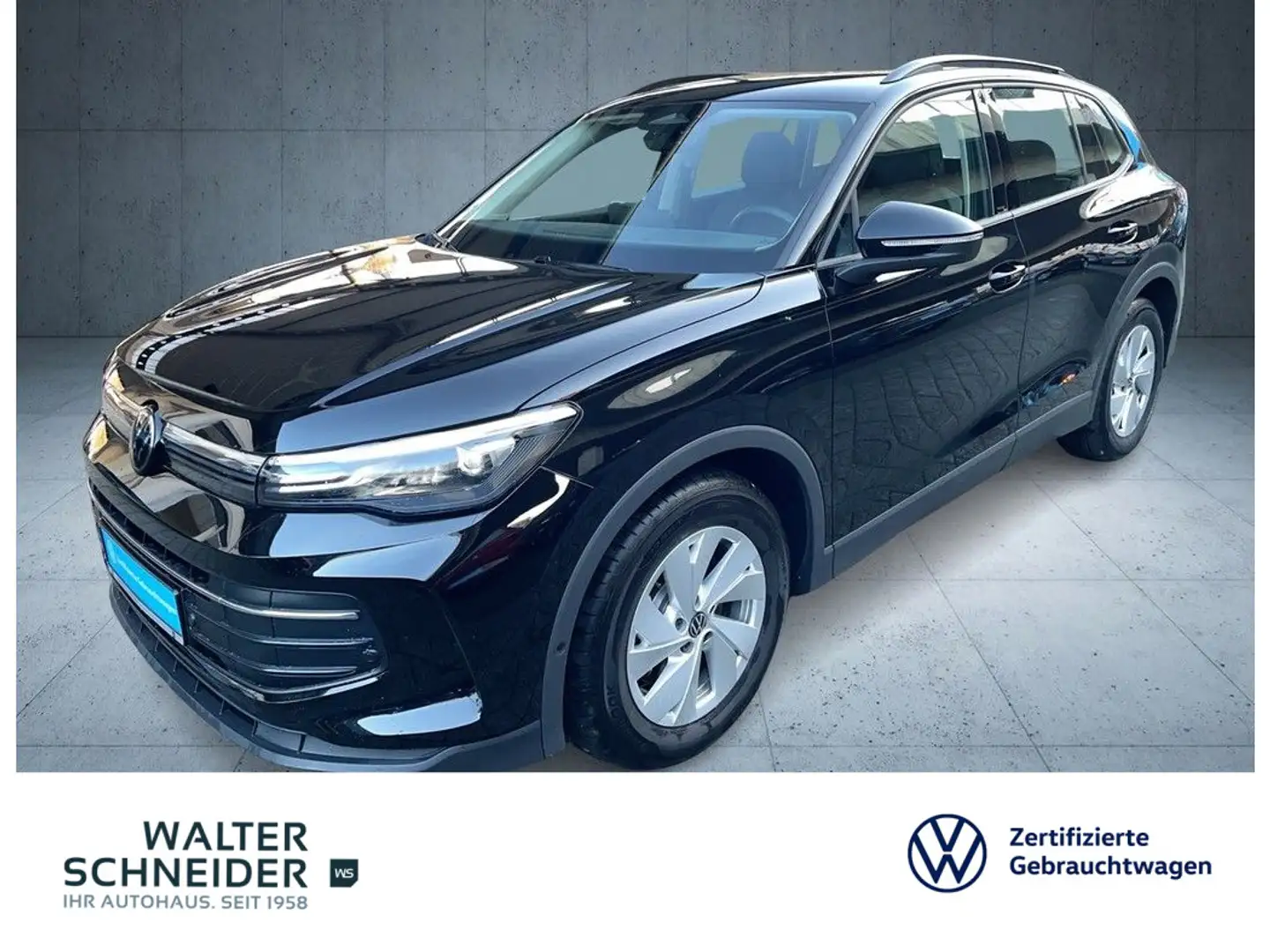 Volkswagen Tiguan 2.0 TDI DSG Life Navi AHK ACC Schwarz - 1