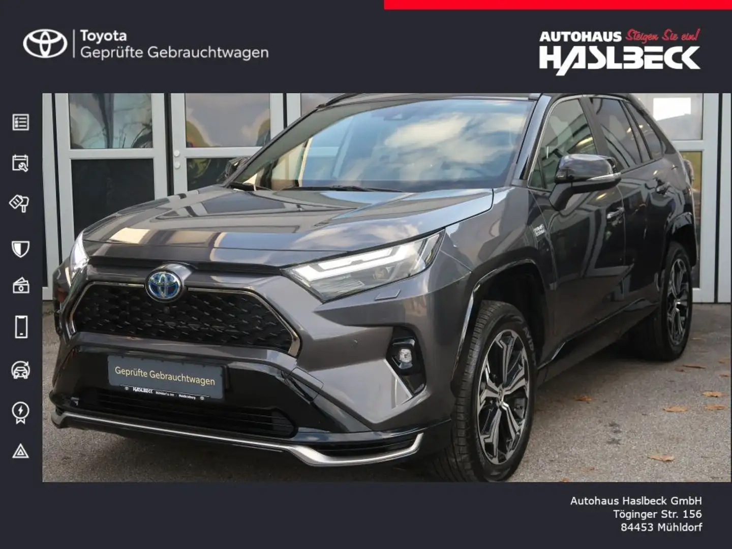 Toyota RAV 4 Plug-in-Hybrid Technik- und Style Paket Grijs - 1