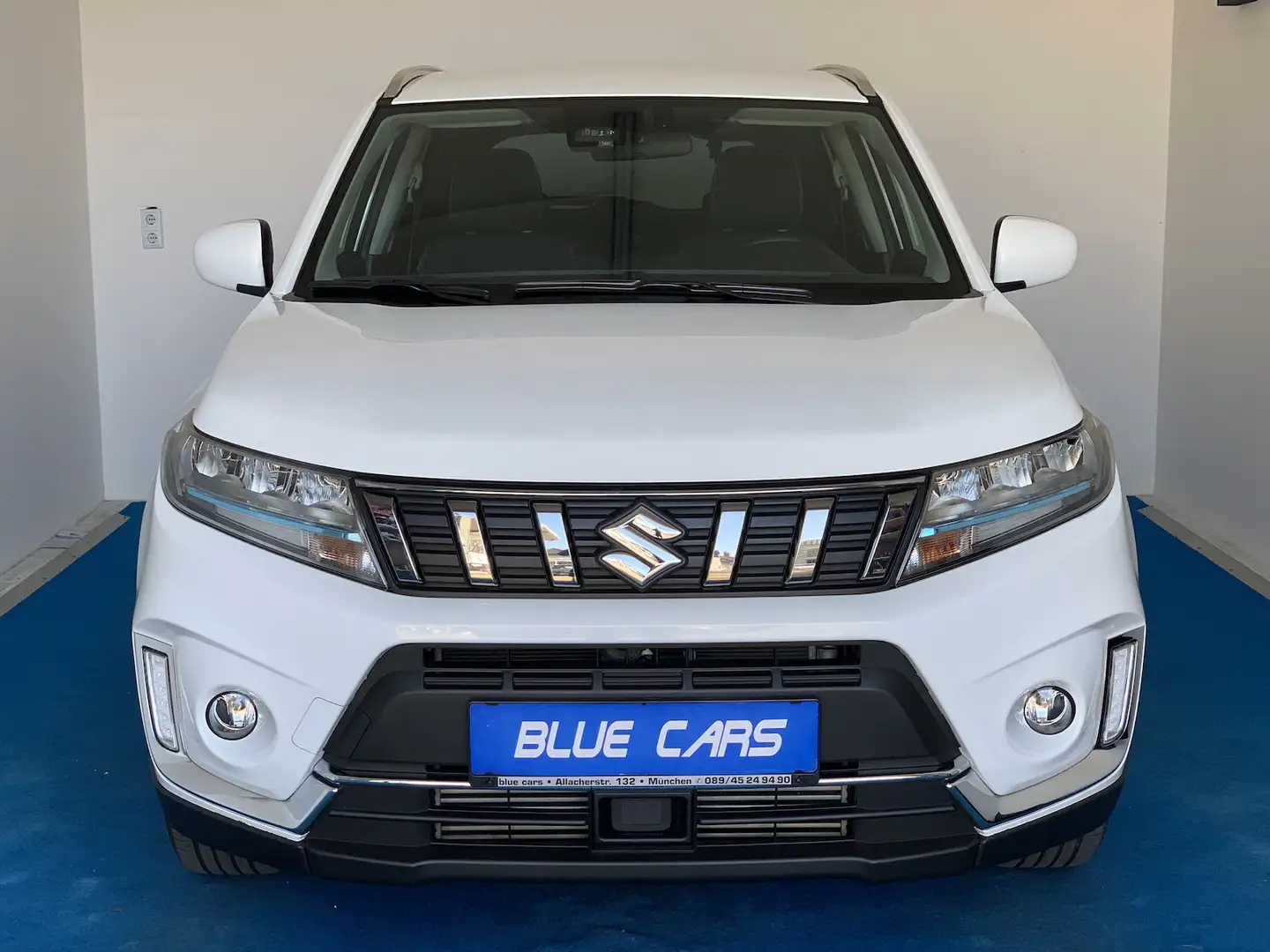 Suzuki Vitara 1.4 S 4x2 CAM/ACC/SHZ/Klima/Navi/Apple Blanc - 2