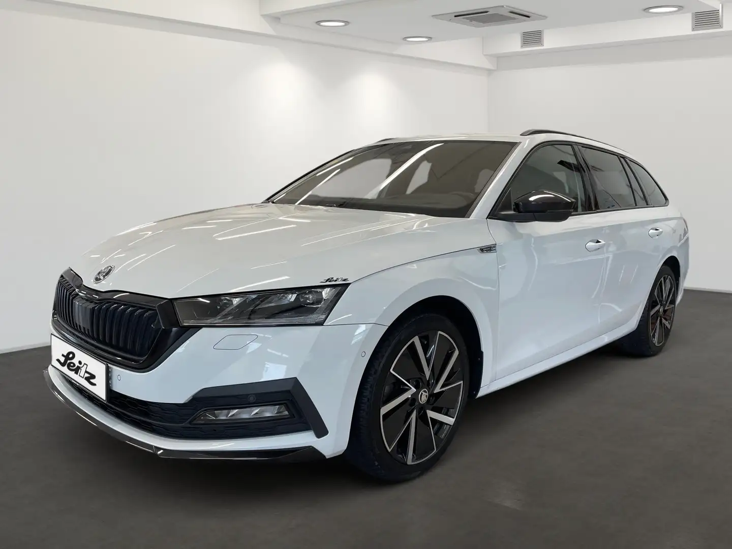 Skoda Octavia Combi 2.0 TDI 4x4 Sportline *HEAD-UP*PANO*MATRIX* Weiß - 2