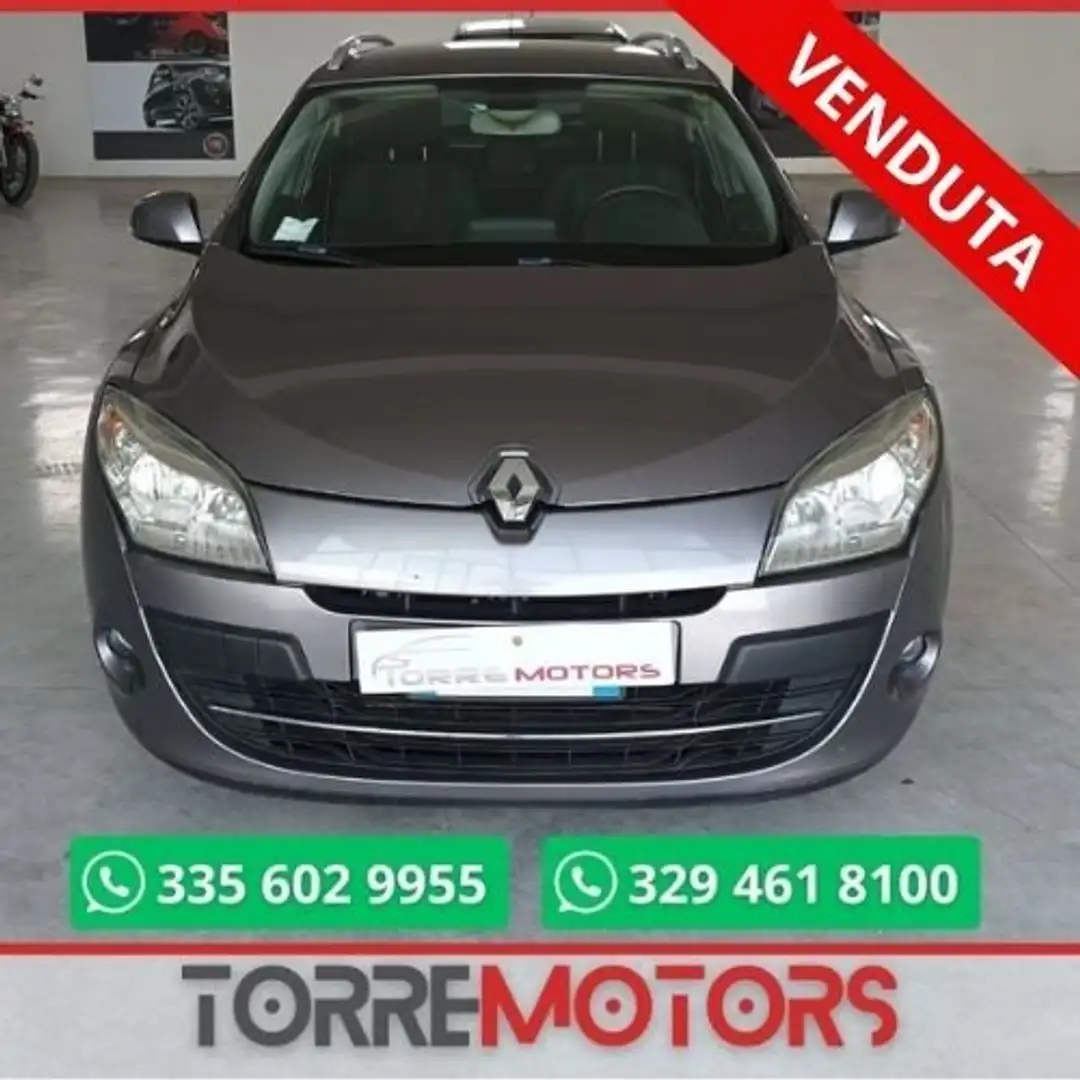 Renault Megane Megane SporTour 1.5 dci Luxe TomTom 110cv fap Grigio - 1