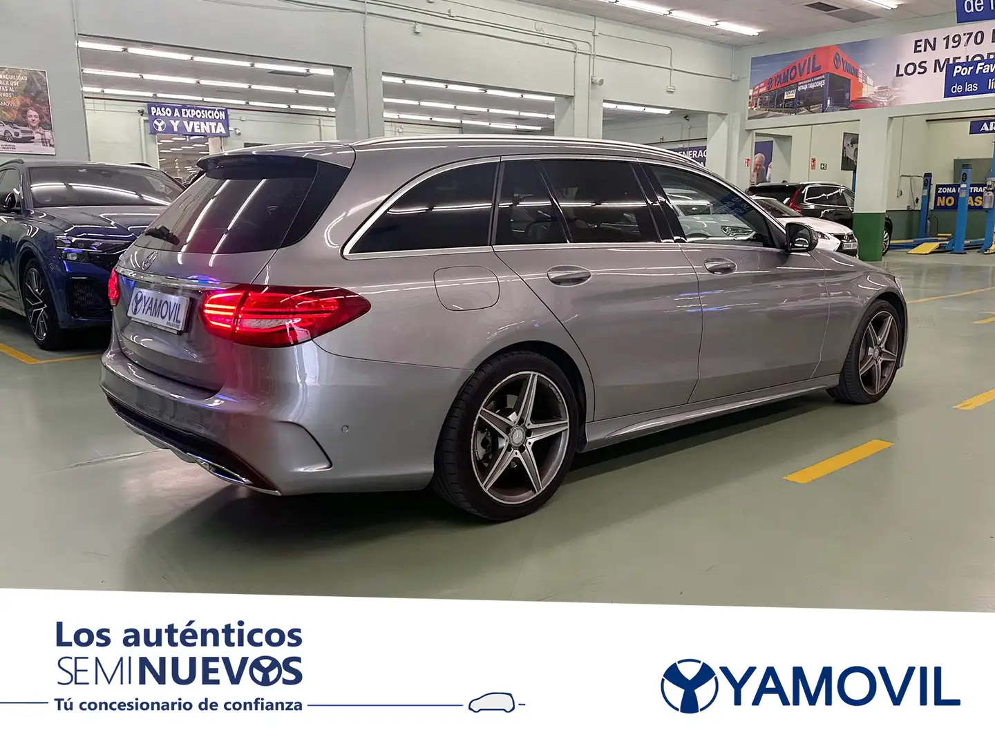 Mercedes-Benz C 220 Estate 220d 7G Plus (4.75) Argent - 2