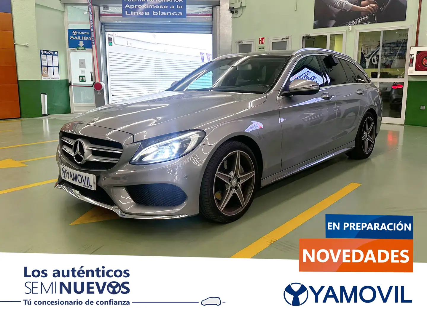 Mercedes-Benz C 220 Estate 220d 7G Plus (4.75) Argent - 1