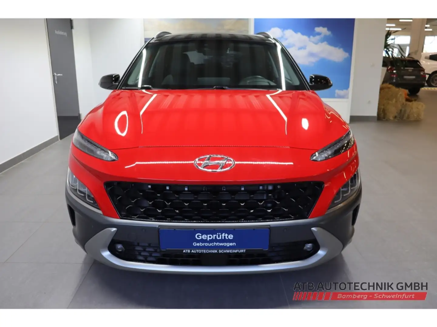 Hyundai KONA Prime Hybrid 1.6 GDI 2WD HUD AHK-abnehmbar Navi Le Rood - 2
