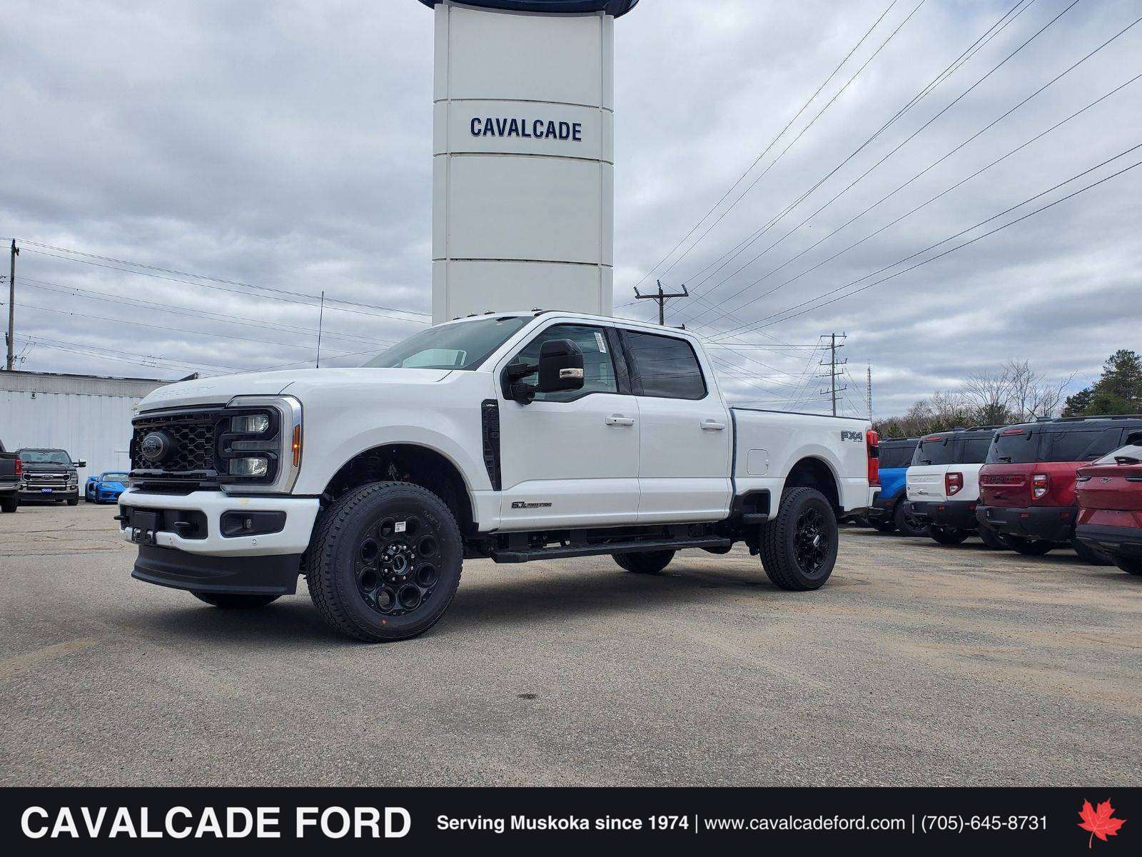 White 2026 Ford F-250 Super Duty Pickup Truck Four-Wheel Drive Automatic