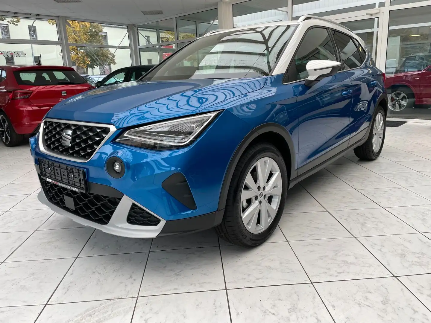 SEAT Arona 1.0 TSI  Xperience LED DSG Full Link DAB + Bleu - 1