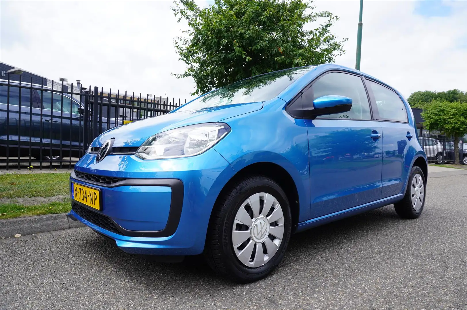 Volkswagen up! 1.0 MPI 65PK Up! Multi Media Parkeer Camera Climat Blauw - 1