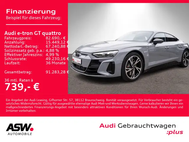 Audi e-tron GT Matrix 360° B&O PANO HUD LEDER