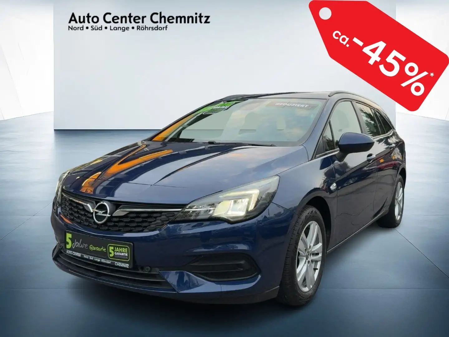 Opel Astra K ST 1.2 Edition LED/KlimaA/SHZ/LHZ/Kam/LM Bleu - 2