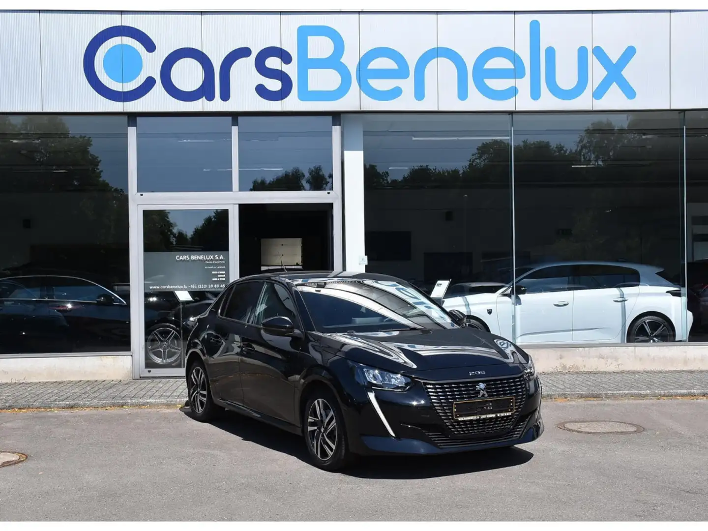 Peugeot 208 1.2 PureTech Allure REGUL GPS LANE 1° MAIN Noir - 1