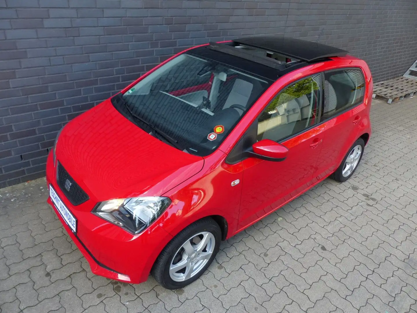 SEAT Mii Style Automatik/Panorama/Navi/Klima/PDC Rot - 1