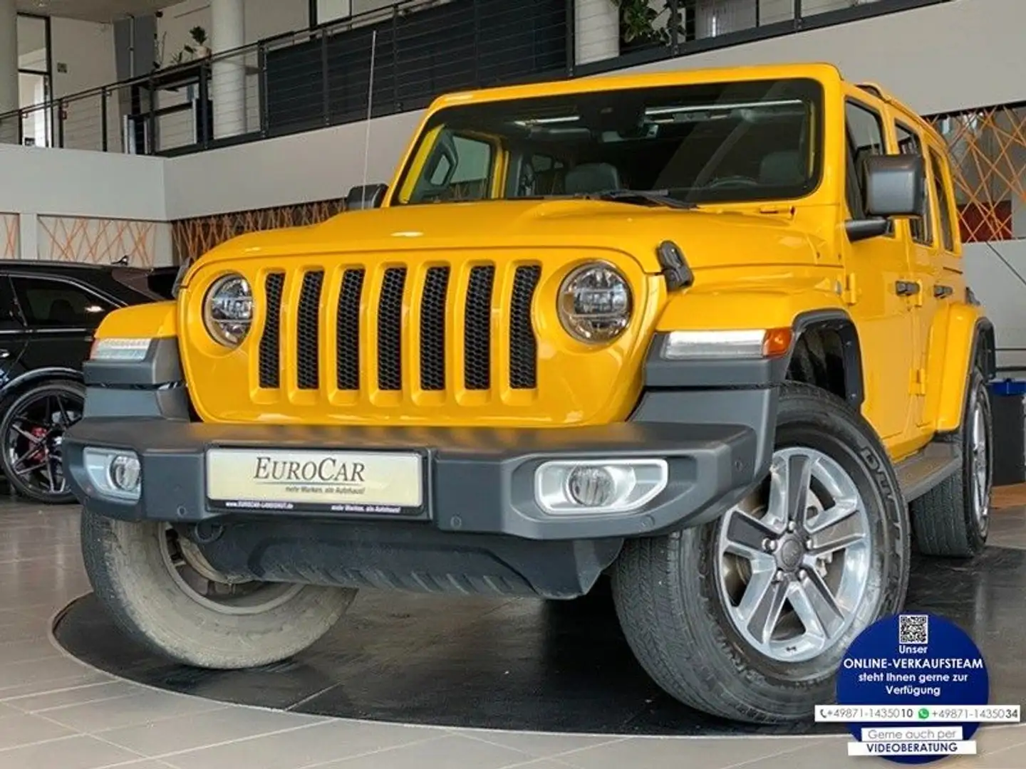 Jeep Wrangler 2.0 T-GDI Unlimited Sahara Navi LED Kam Jaune - 1