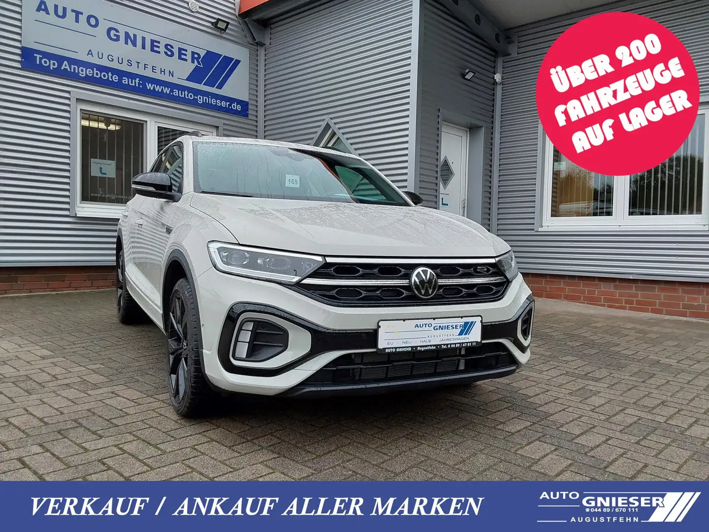 Volkswagen T-Roc 1.5 TSI DSG R-Line Black Style ACC/SHZ/PDC/KAM/... Gris - 1