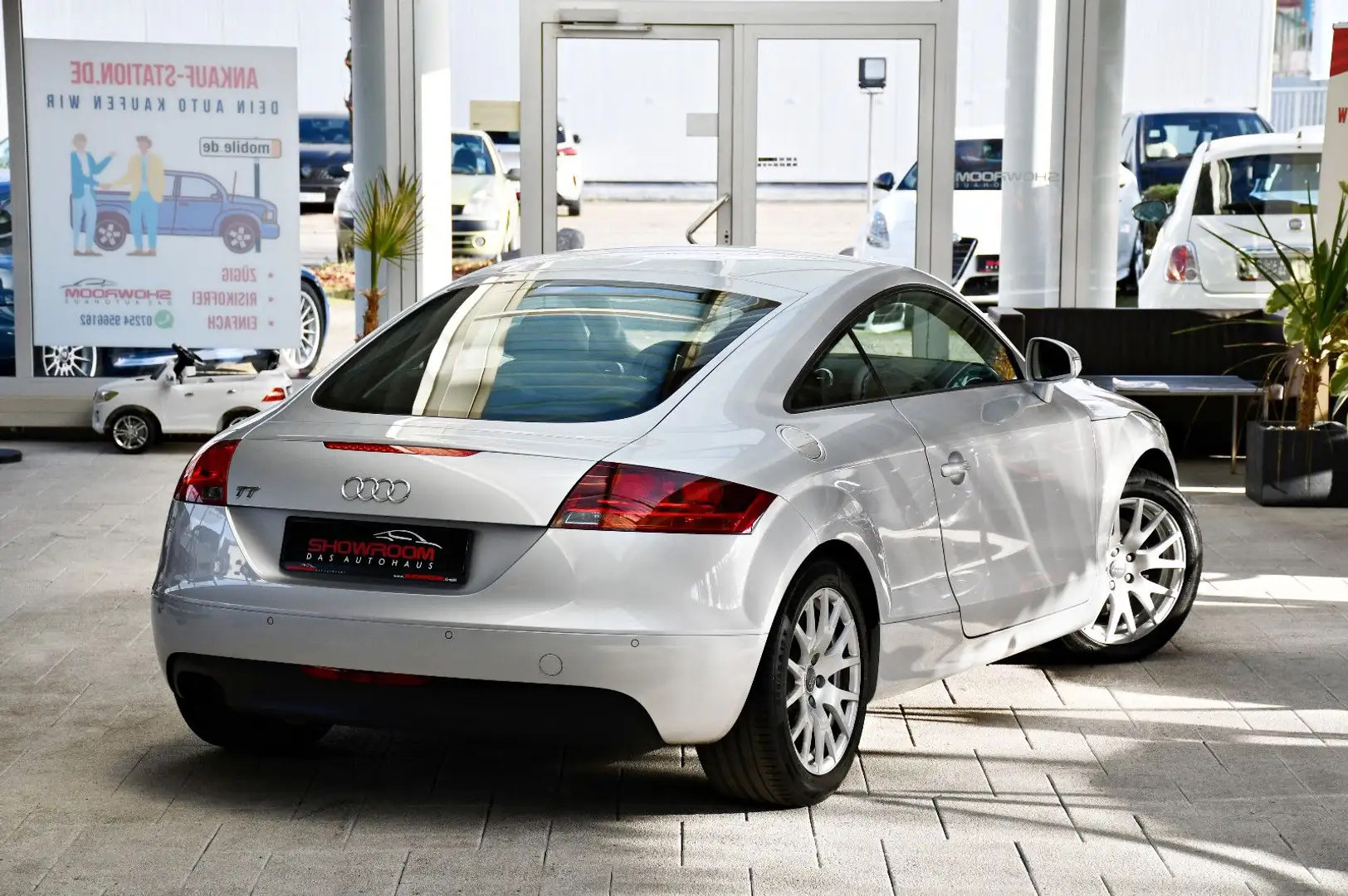 Audi TT Coupe 2.0 TFSI XenonPlus Leder Shz PDC 1.Hand Srebrny - 2