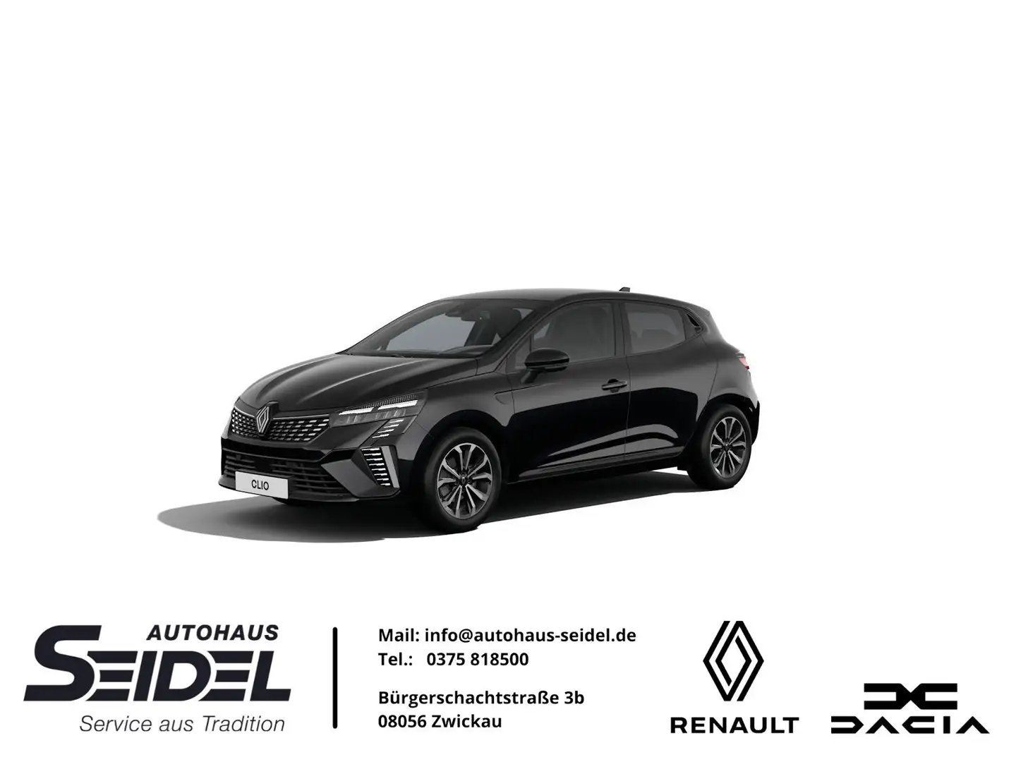 Renault Clio Techno TCe 90 City-& Winterpaket, Allwetter Schwarz - 1