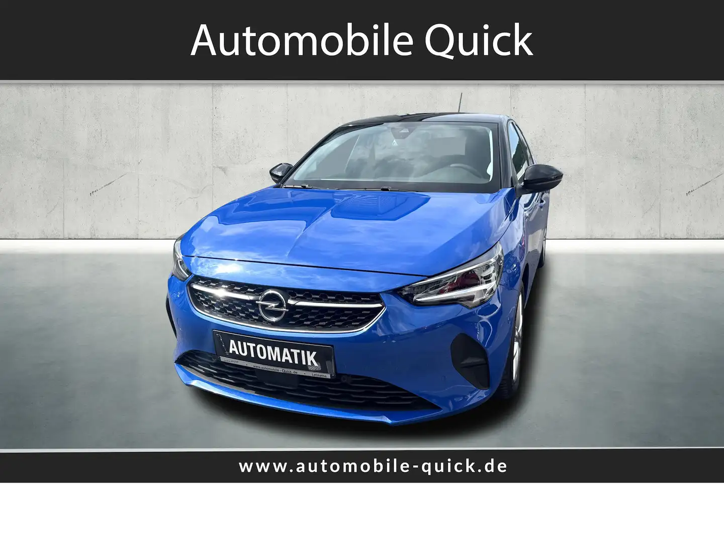 Opel Corsa F 1.2 Aut., * Elegance * R.-Kamera *1.Hd Blau - 2