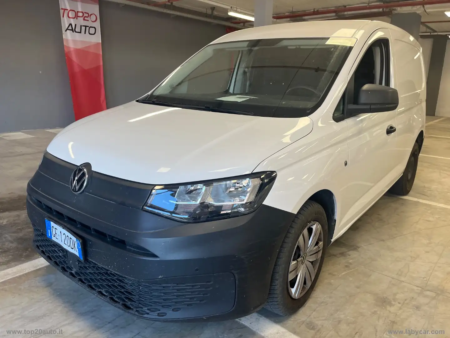 Volkswagen Caddy 2.0 TDI 102CV Furgone Bianco - 1
