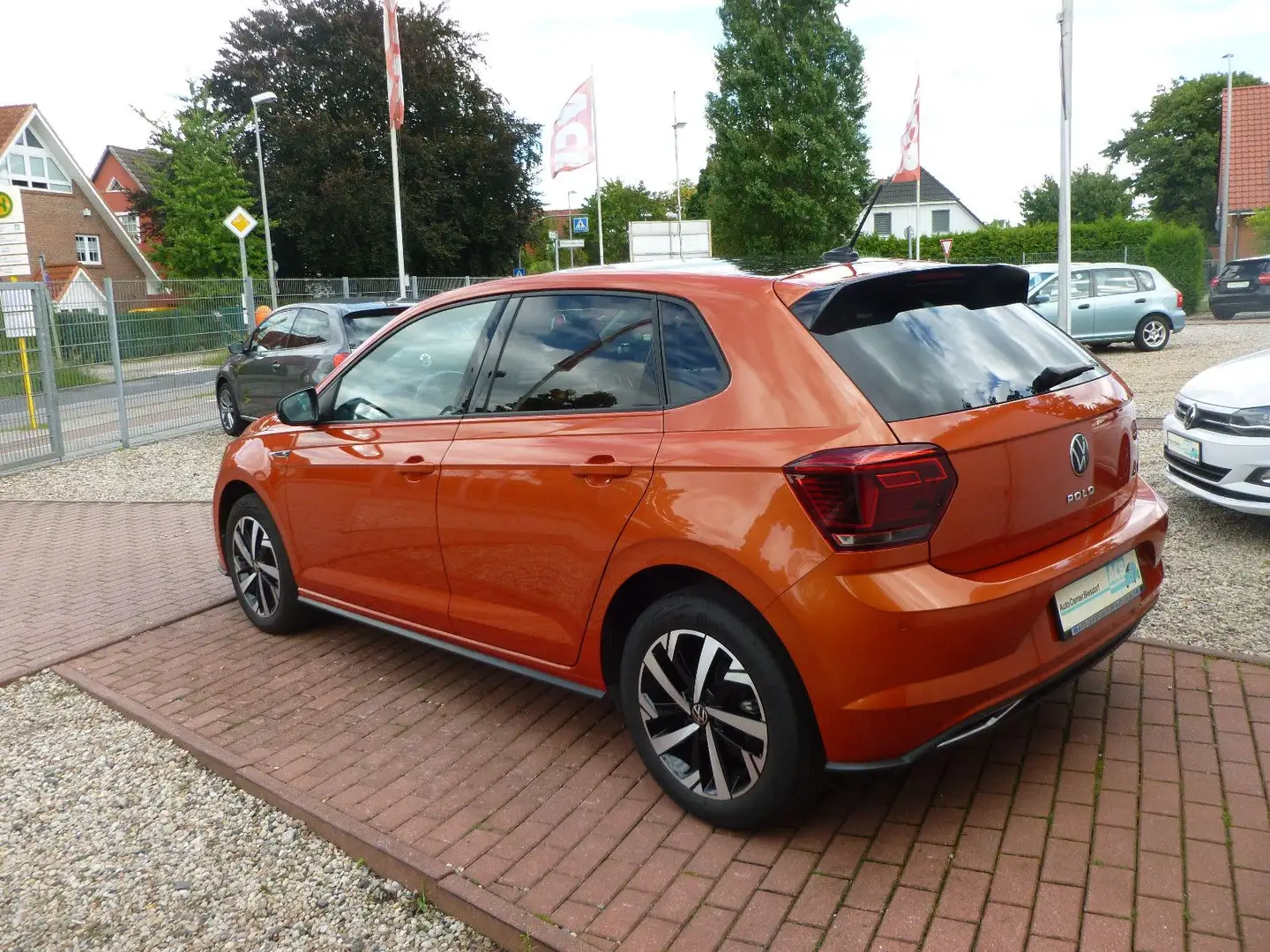 Volkswagen Polo VI ACC/LED/RFK/DSG/R-LINE/KEYLESS/BT Orange - 2