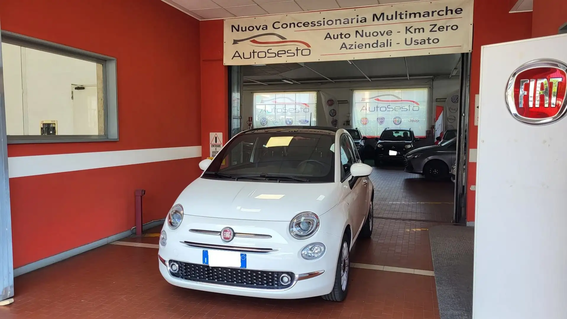 Fiat 500 1.0 Hybrid Dolcevita Bianco - 1