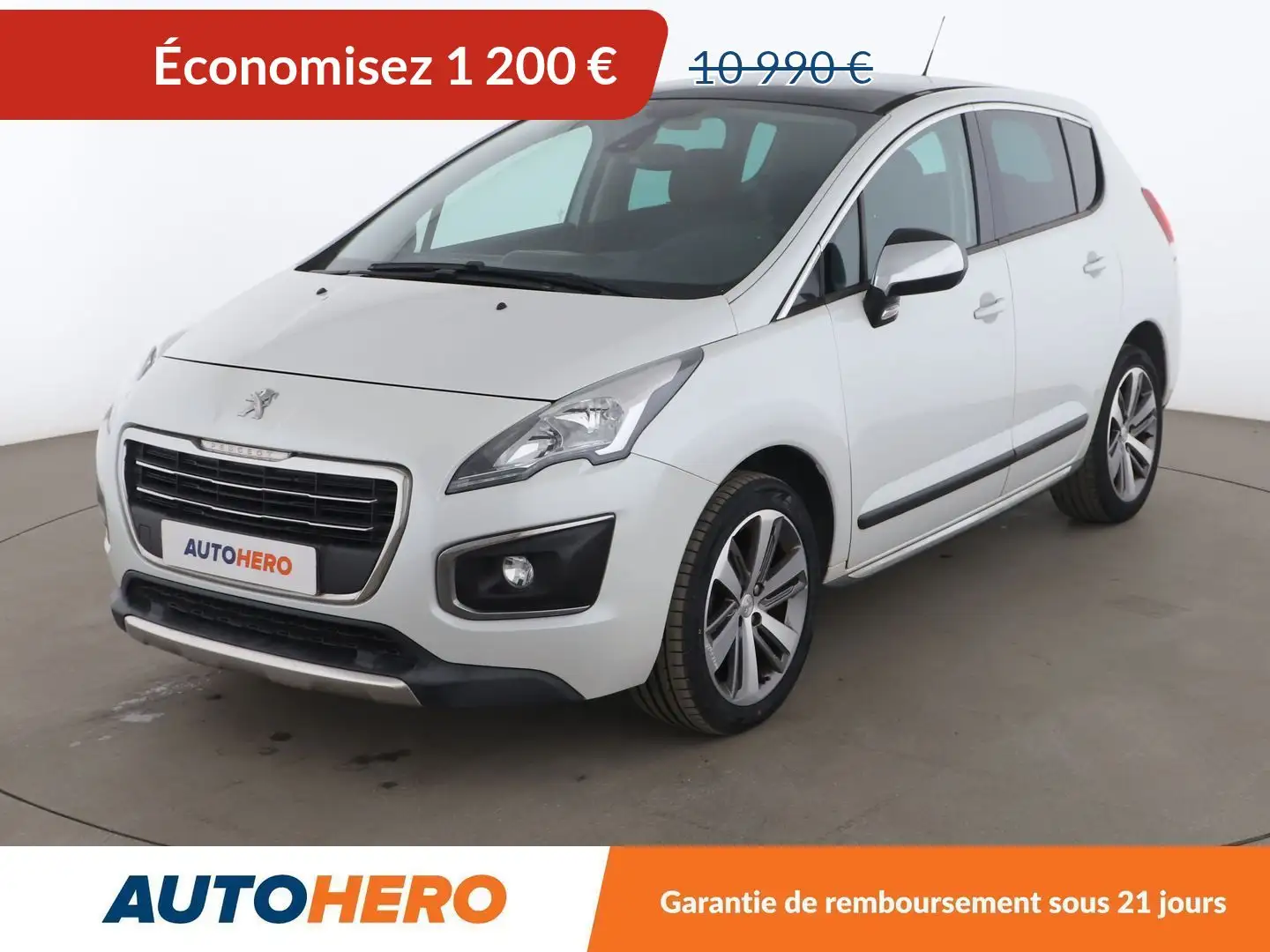 Peugeot 3008 1.6 Blue-HDi Allure Alb - 1