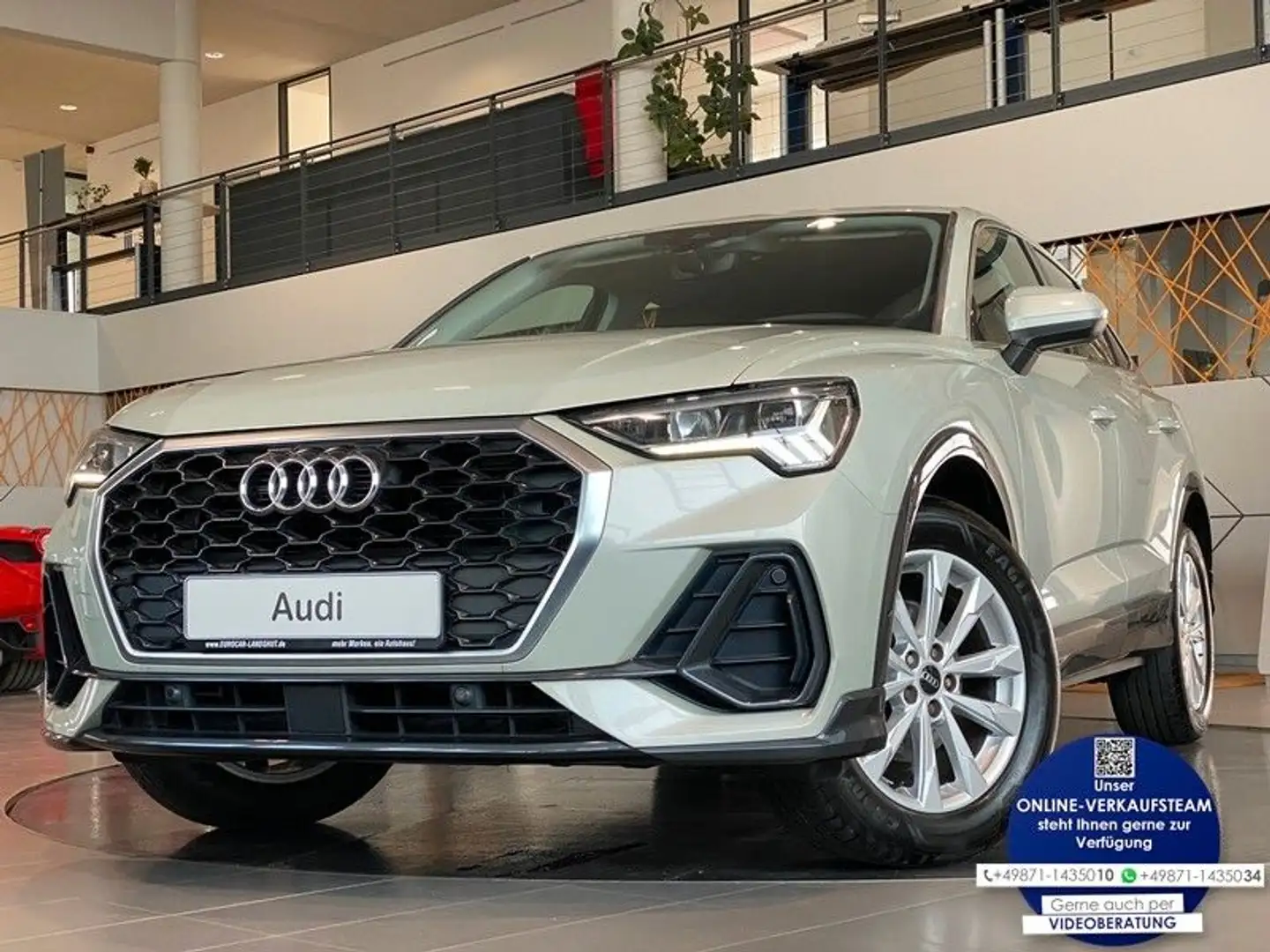 Audi Q3 Sportback 1.5 TFSI Navi LED SportS AmbienteB Silber - 1