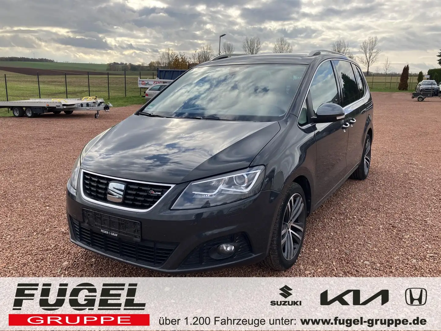 SEAT Alhambra 1.4 TSI FR-Line 7S|Navi|Xen.|Winter|AHK Grau - 1