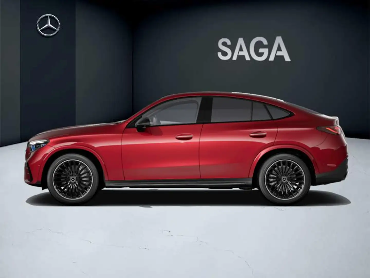 Mercedes-Benz GLC 200 GLC 4MATIC Coupé Star Edition Rojo - 2
