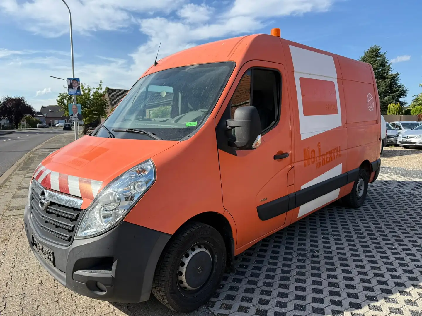 Opel Movano Opel Movano B Kasten L2H2 3,5t Navi Klima AHK 1.H Orange - 2