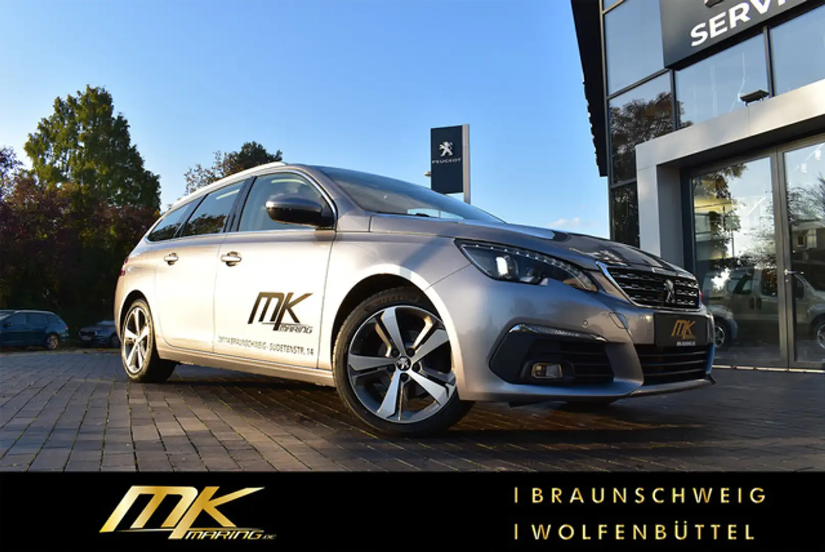 Peugeot 308 SW PT 130*NAV*CARPLAY*LED*SHZ*CAM*GARANTIE* Schwarz - 2