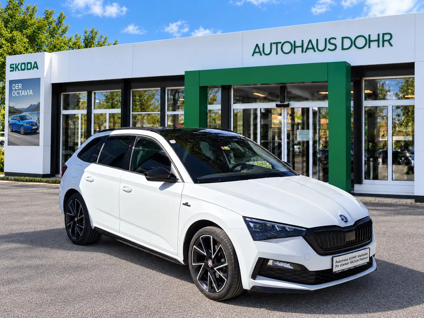 Skoda Scala Monte Carlo TSI Weiß - 1