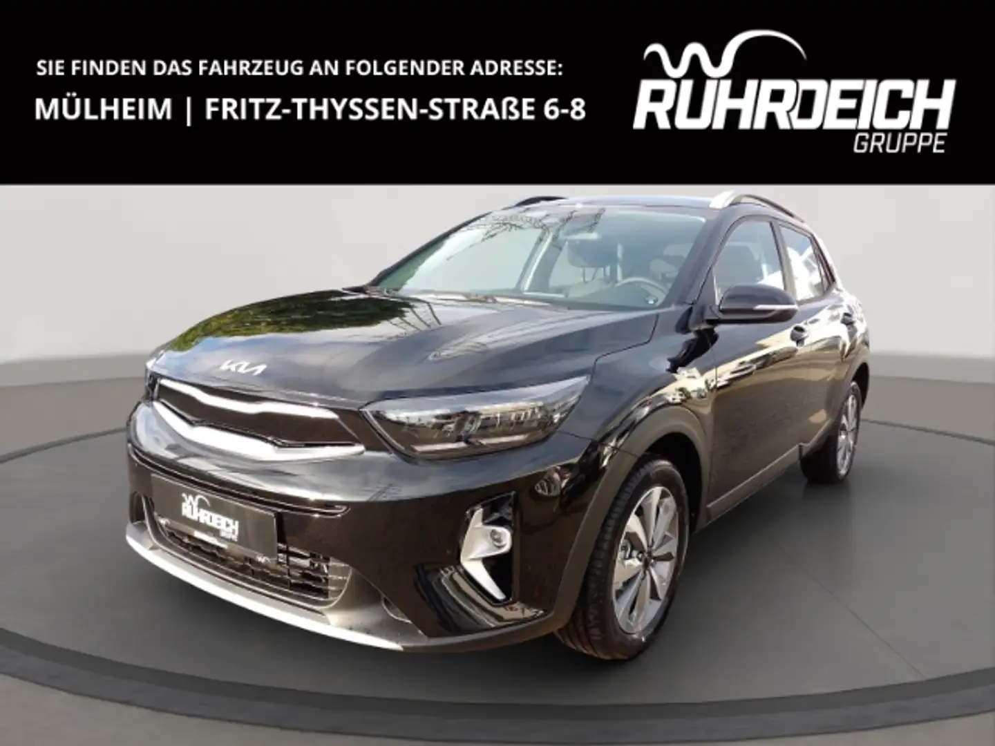 Kia Stonic 1.0 Vision Navi LED Apple CarPlay Android Auto Kli Schwarz - 1