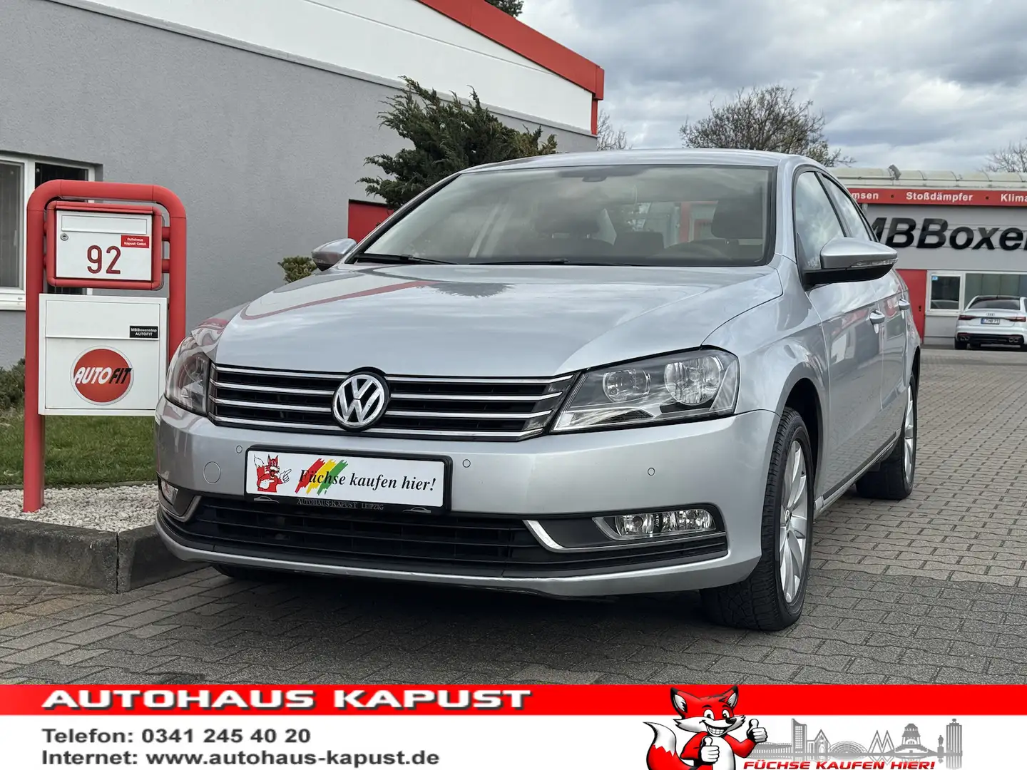 Volkswagen Passat 1.4 TSI Limousine /Tempomat/Klimaauto/Fsh Zilver - 1