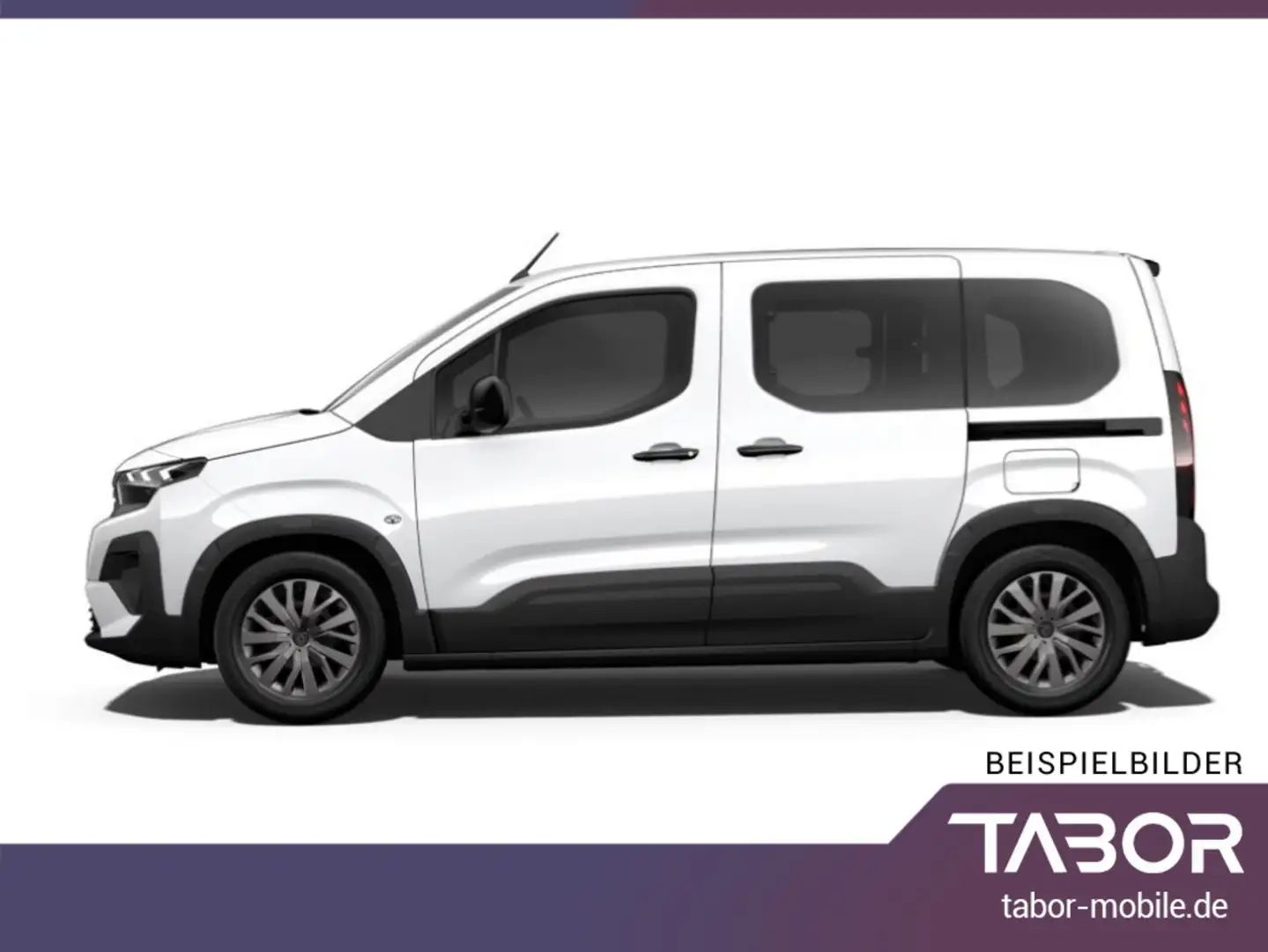 Peugeot Rifter 100 Allure L1 Nav KeyL 180° PDC 2xSchiebe Beyaz - 2