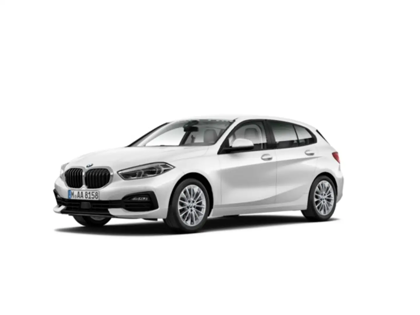 BMW 118 118i Blanc - 1