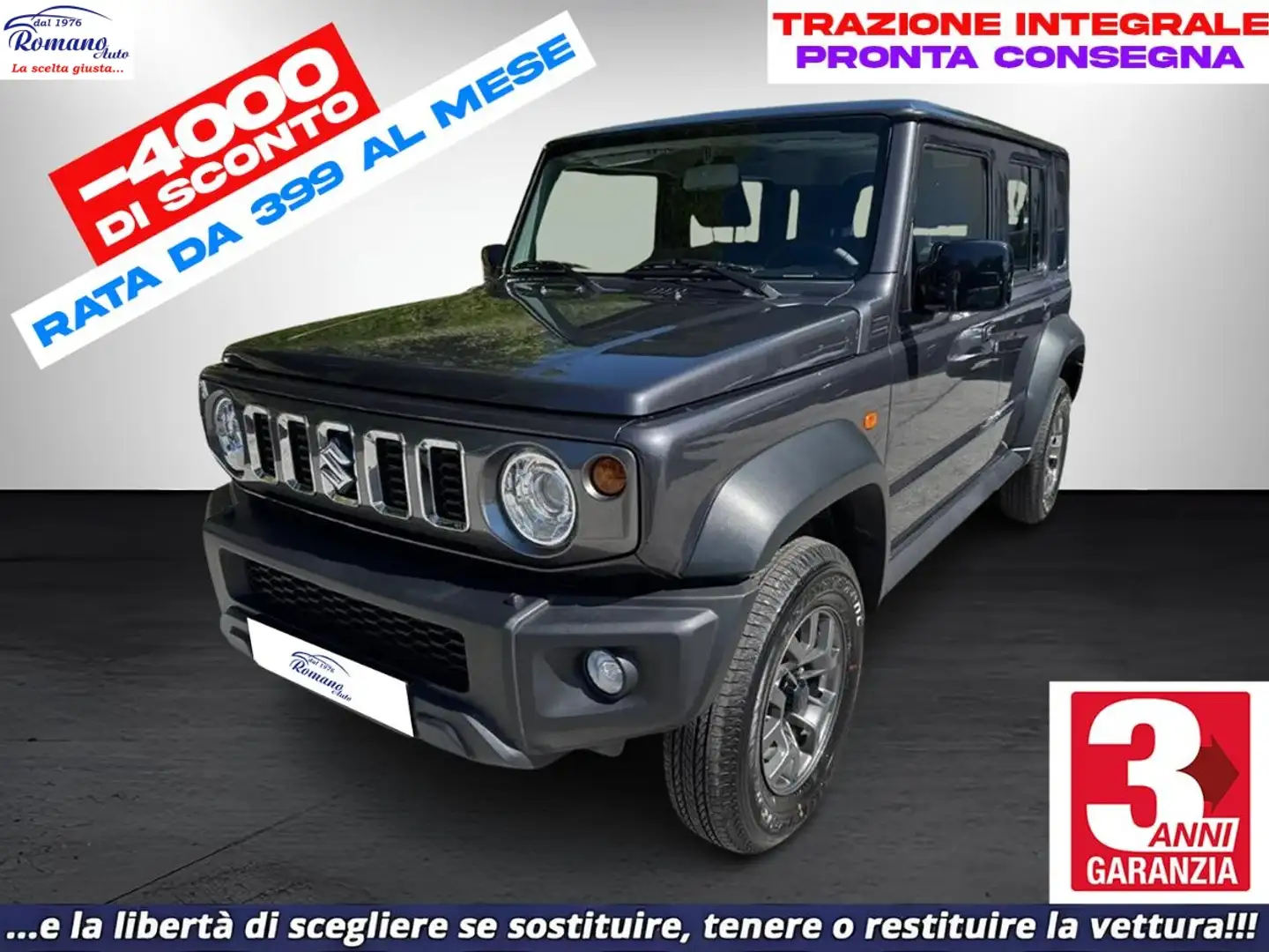 Suzuki Jimny Suzuki 1.5 102 CV GLX 5P. AUTO Grigio - 1