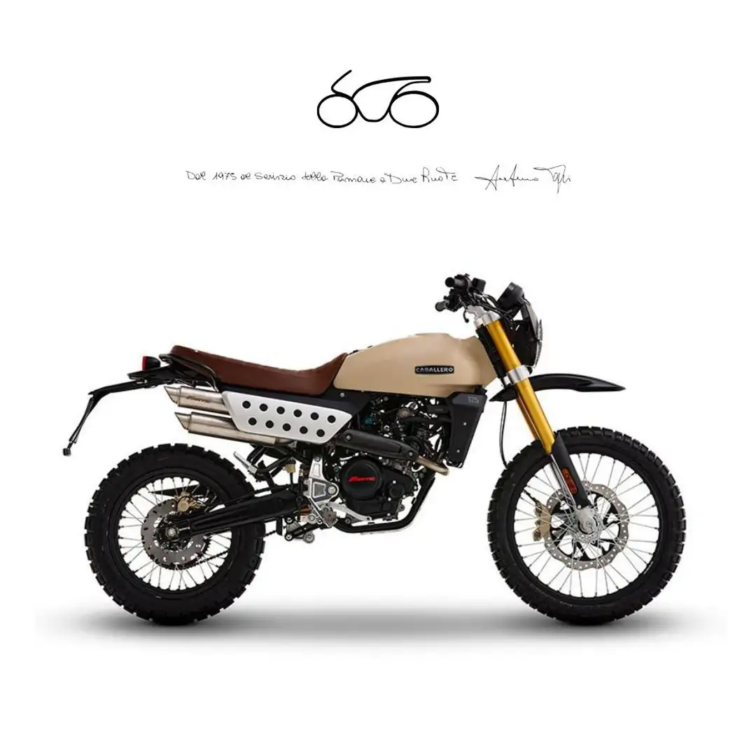 Fantic Caballero 125 RALLY Beige - 1