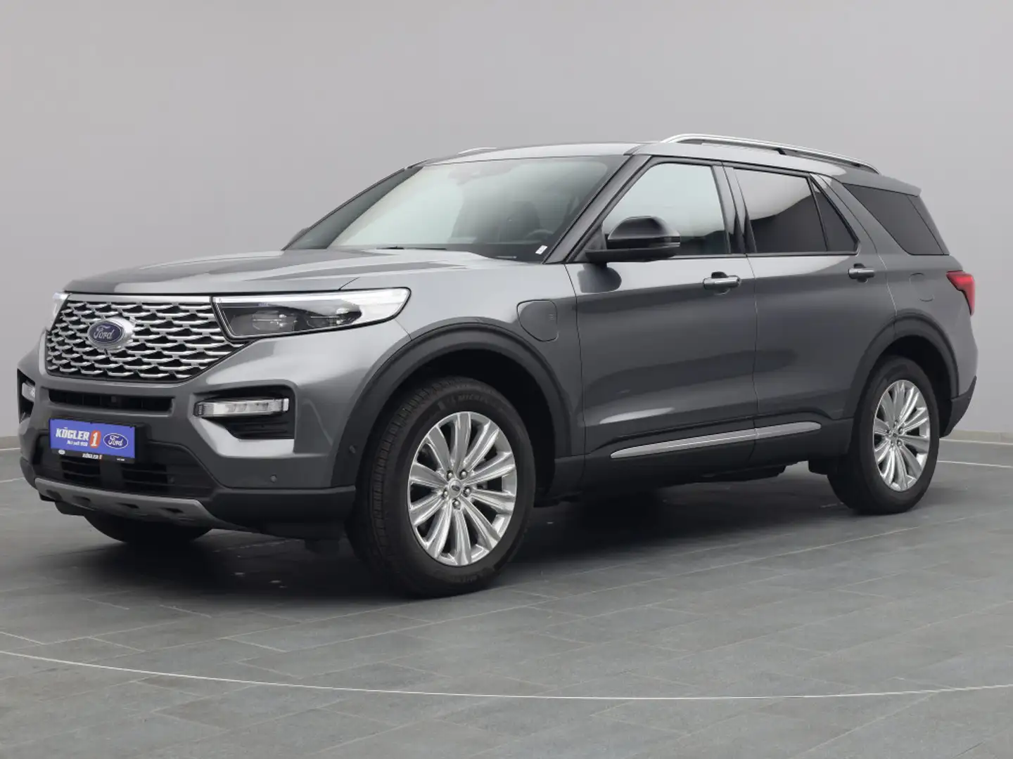 Ford Explorer Platinum 457PS B&O/Navi/PDC/AHK Grau - 2