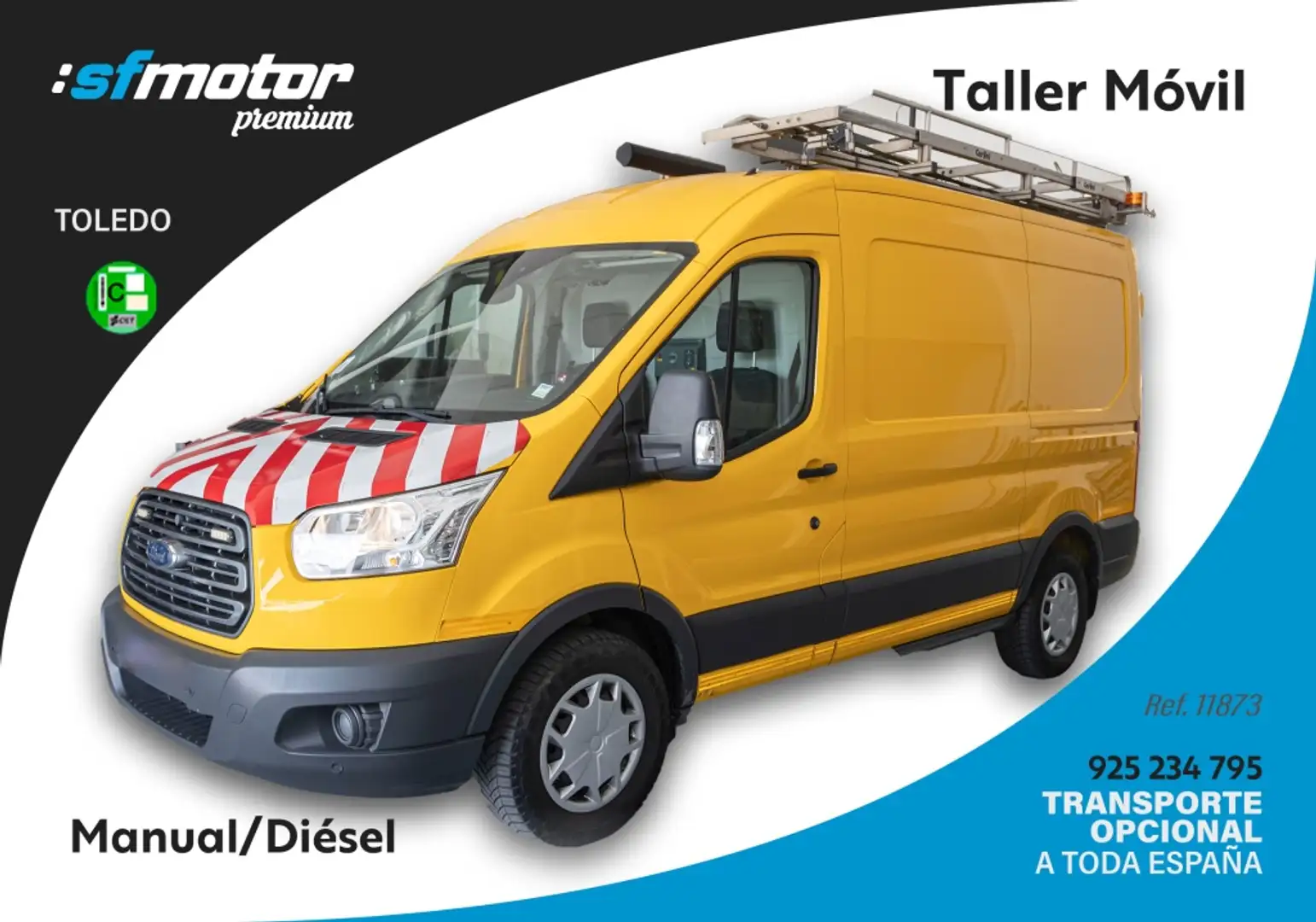 Ford Transit FT 350 L3 Van Trend 130 Giallo - 1