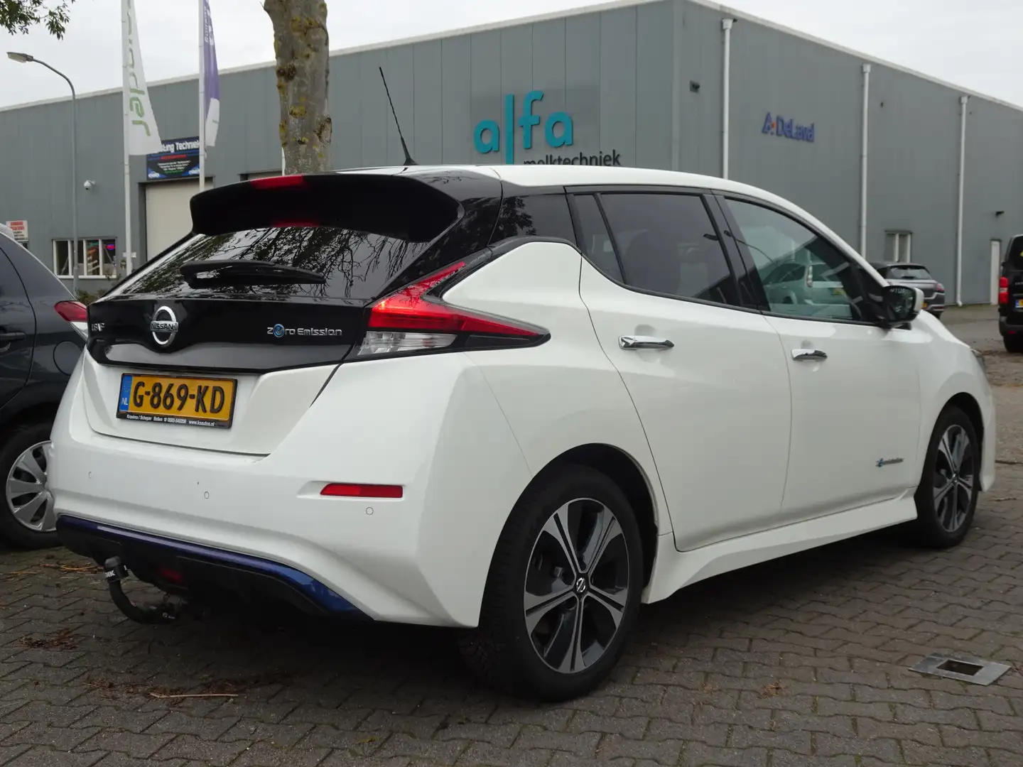 Nissan Leaf N-Connecta 40 kWh Blanc - 2