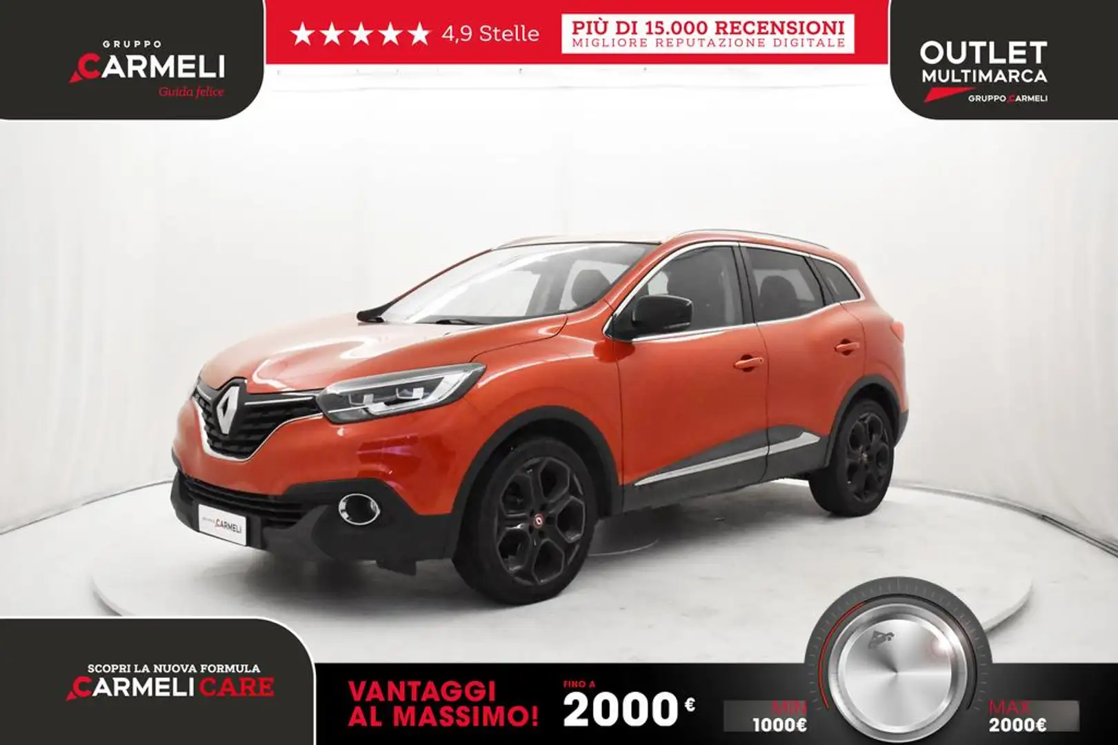 Renault Kadjar 1.2 tce energy Hypnotic16 (magnetik) 130cv Rosso - 1