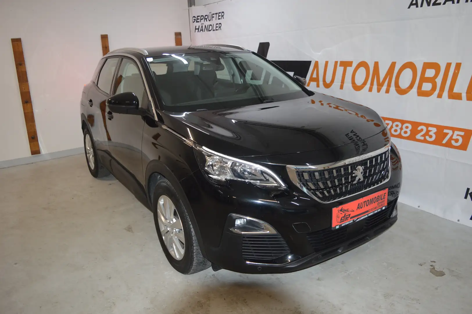 Peugeot 3008 1,6 HDI **2.Besitz**Virtual Cockpit**Serviceheft** Schwarz - 1